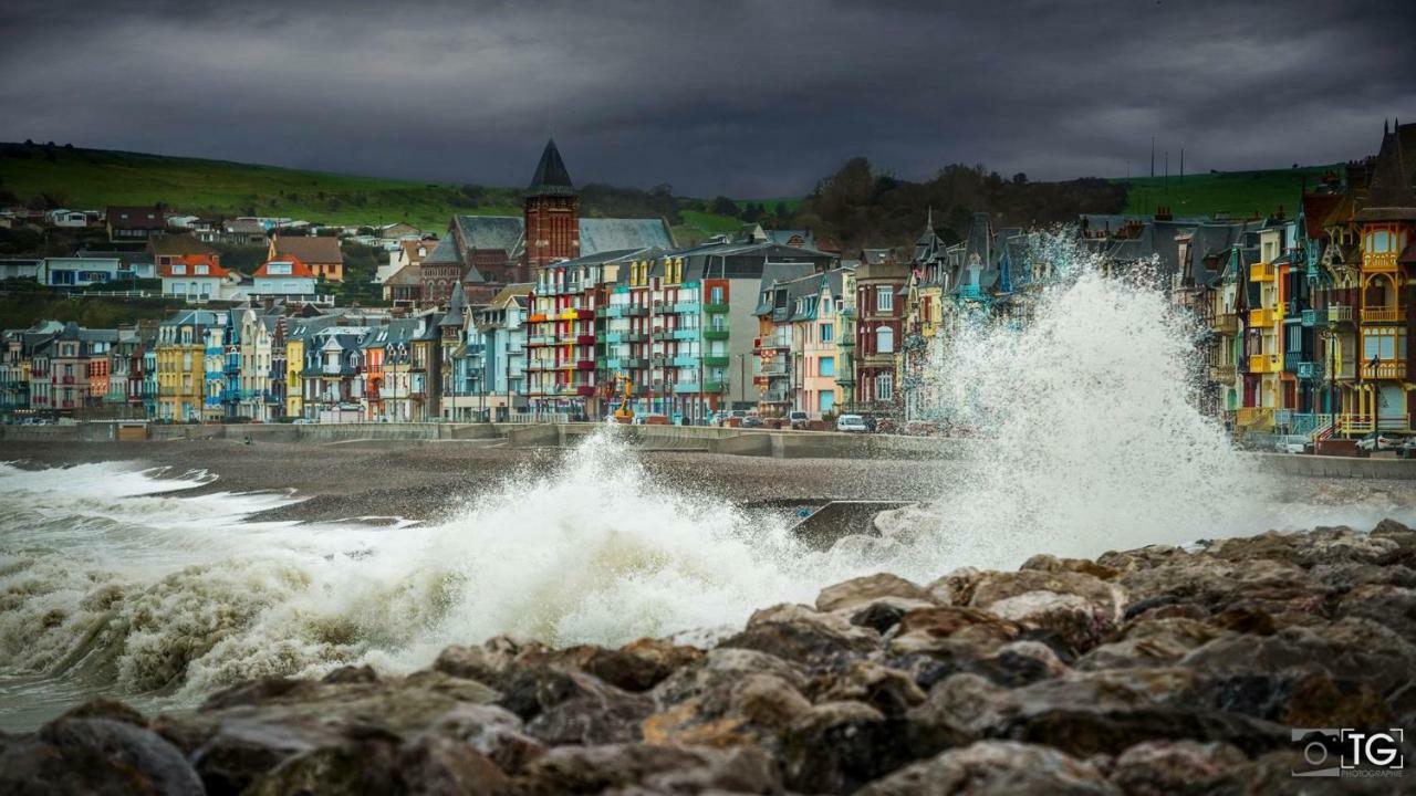 Apartmán La Falaise Mers-les-Bains Exteriér fotografie